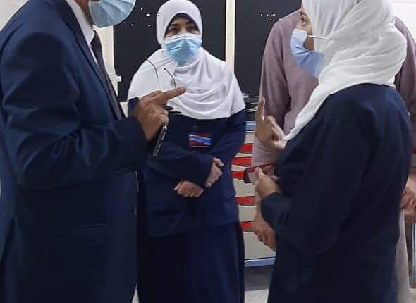 خالد عبد الغني يترأس لجنة تفتيشية للمرور على مستشفى شبين القناطر المركزي