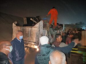 الهجان يقود حملة ليلية بعد منتصف الليل علي مدن محافظة القليوبية 