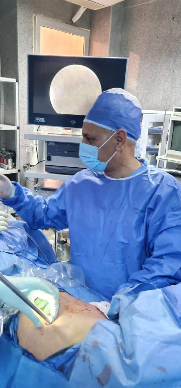 أطباء مستشفيات جامعة بنها يتفوقون علي أنفسهم بإجراء جراحة الأولي من نوعها بمدينة بنها  